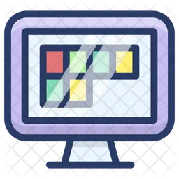 Color Boxes  Icon