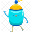 Color brush mascot  Icon