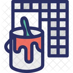 Color Bucket  Icon