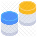 Color Containers Color Bottles Color Jars Icon