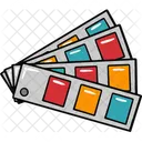 Color Chart Color Palette Color Scheme Icon