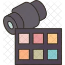 Color Checker Camera Color Checker Lens Icon