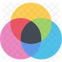 Color cmyk  Icono