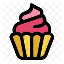 Dulce Pasteleria Cupcake Icono