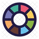 Color Color Wheel Color Palette Icon