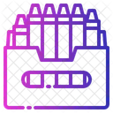 Color Crayon Drawing Icon