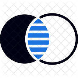 Color Intersection  Icon