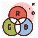 Color Mixture Color Scheme Rgb Icon