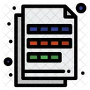 Color Palate File  Icon