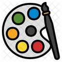Palette Color Paint Icon
