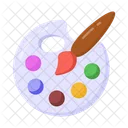 Water Color Color Palette Painting Icon