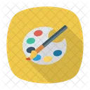 Brush Color Paint Icon