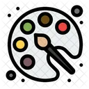 Color Palette Color Brush Artist Color Icon