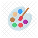 Color Palette Paint Palette Color Icon