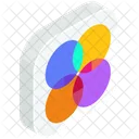 Color Palette Theme Icon
