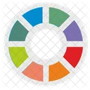 Color Palette Choose Icon