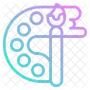 Brush Palette Paint Icon