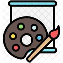 Color Paint Painting Icon