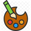 Color Palette Art Artist Icon