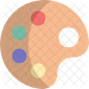 Color Palette Paint Palette Drawing Icon
