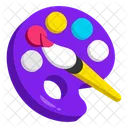 Palette Color Colorful Icon
