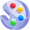 Paint Pallete Color Icon