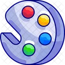Paint Pallete Color Icon
