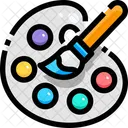 Color Palette  Icon