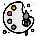 Color Palette Color Plate Color Icon