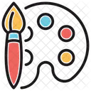 Color Palette  Icon