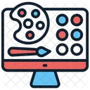 Color palette  Icon
