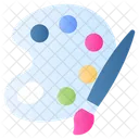 Color Palette Paint Icon