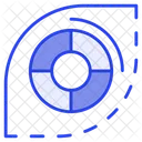 Color Palette Wheel Icon