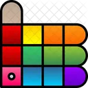 Color Pallete Color Craft Icon