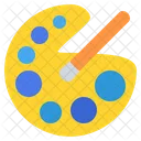 Color pallete  Icono