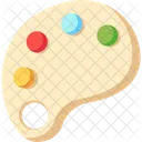 Color Pallete Pallete Color Icon