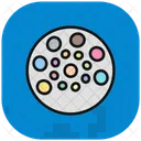 Color Pallete Search Icon