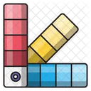 Pantone Color Swatches Icon