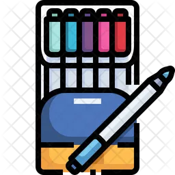 Color Pen  Icon