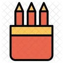 Color Pencil Box Color Pencil Packet Color Pencils Icon