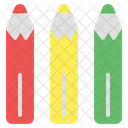 Color Pencils Pencils Art Icon