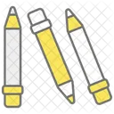Color Pencils Pencils Art Icon