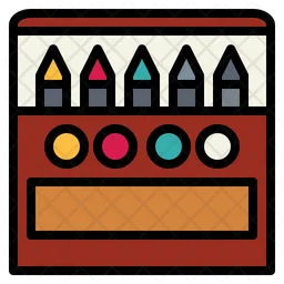 Color pencils  Icon