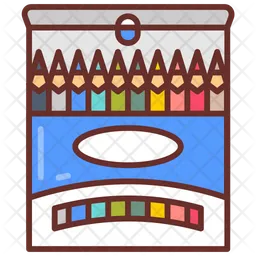 Color pencils  Icon