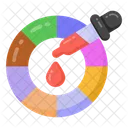 Color Sampler Color Dropper Pipette Icon