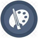 Plate Color Brush Icon
