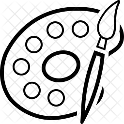 Color plate Icon