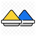 Color Plate Color Painting Icon