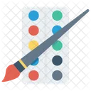 Color Plate Colors Icon