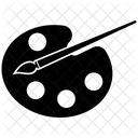 Color Plate Art Icon
